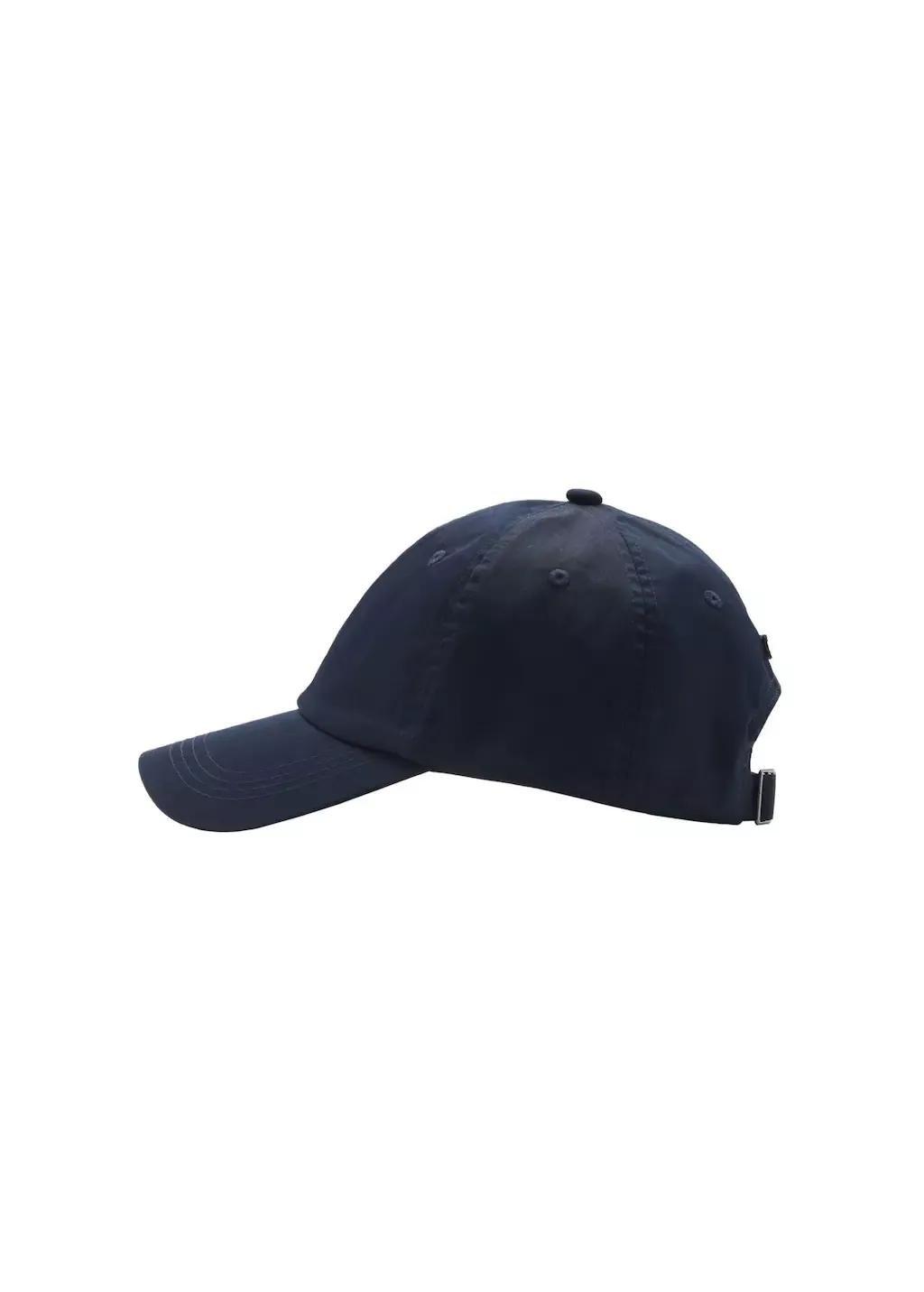 Navy Cotton Visor Cap, Navy, large image number 2