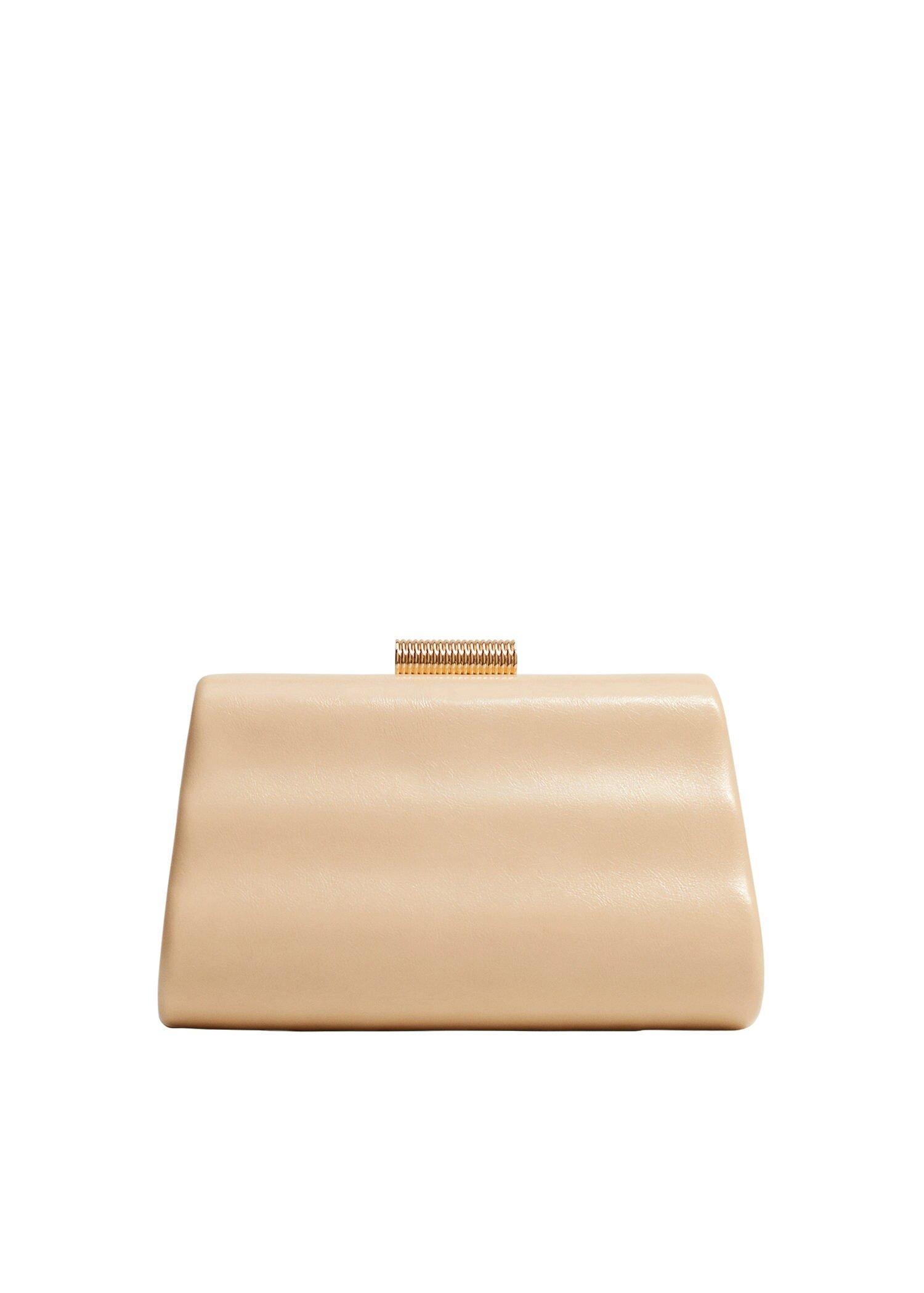 Light Pastel Pink Box Clutch With Chain, Women, , large image number 2