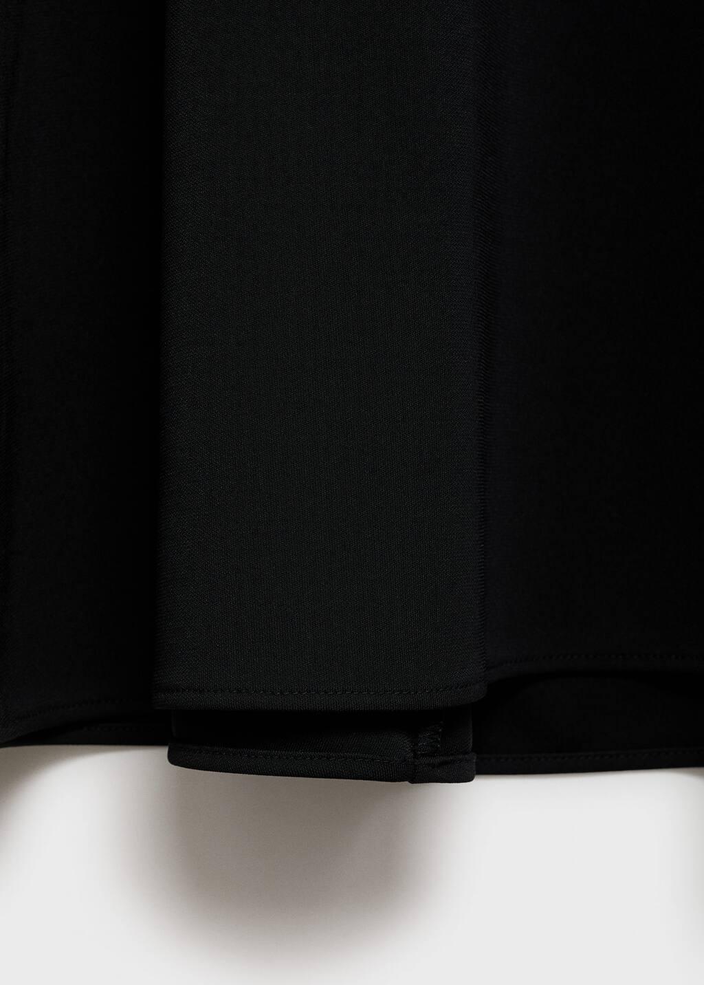 Black Plain A Line Maxi Skirt, , large image number 2