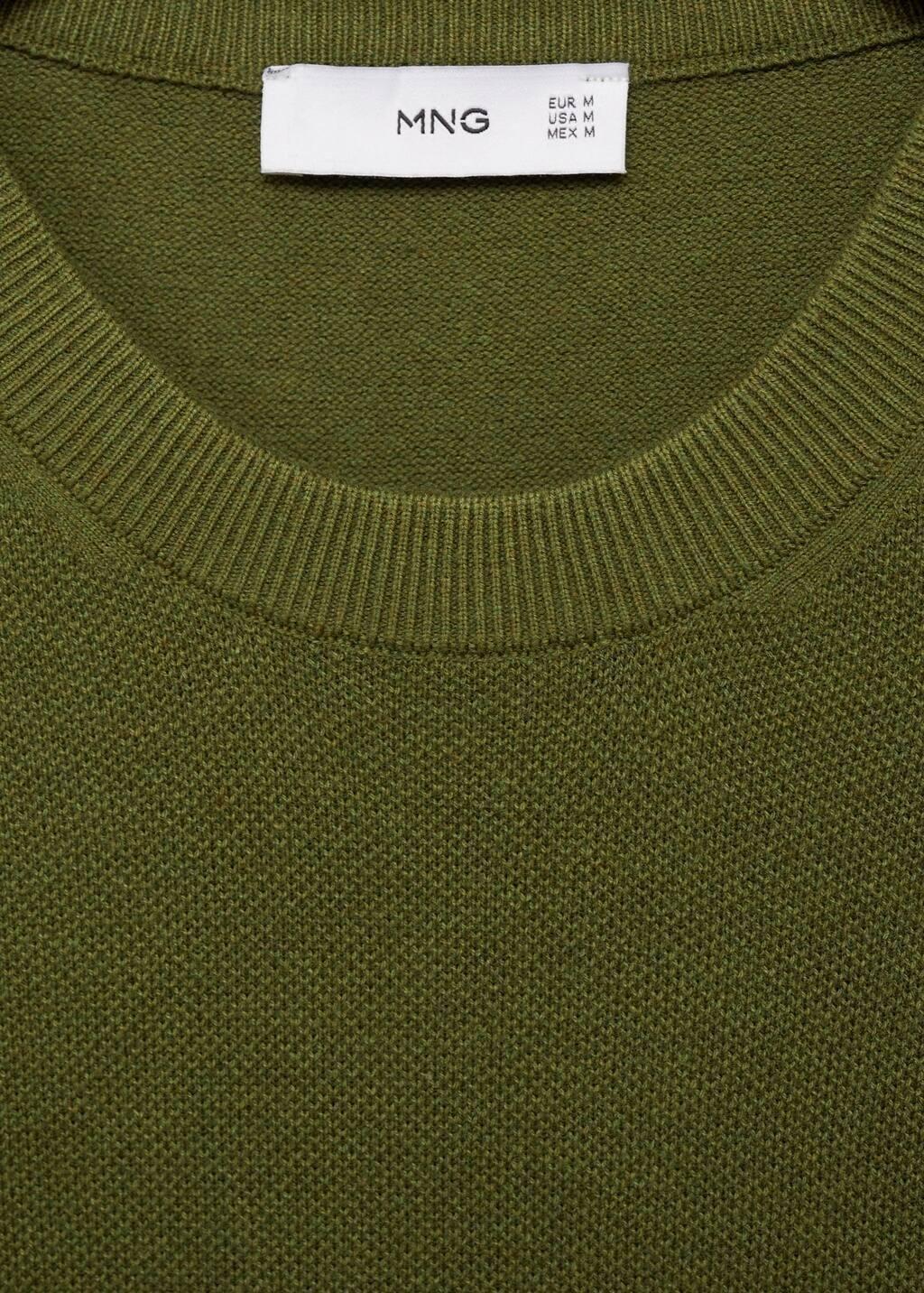 Green Solid Basic T-Shirt, , large image number 5