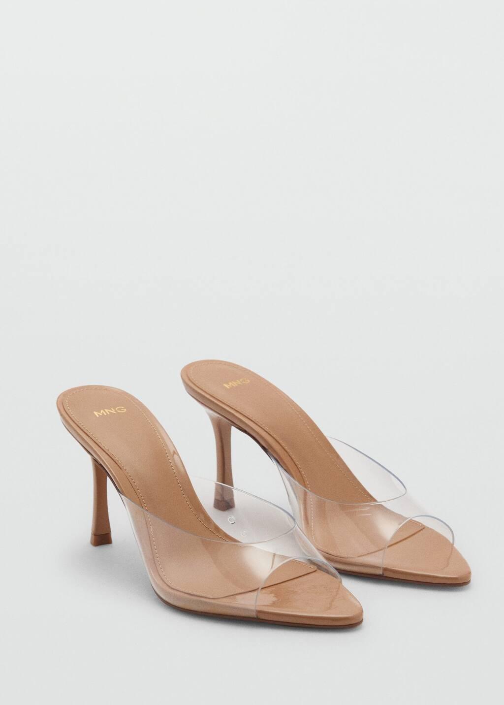 Pink Lt Pastel Heeled Shoes With Vinyl Panel, , large image number 0