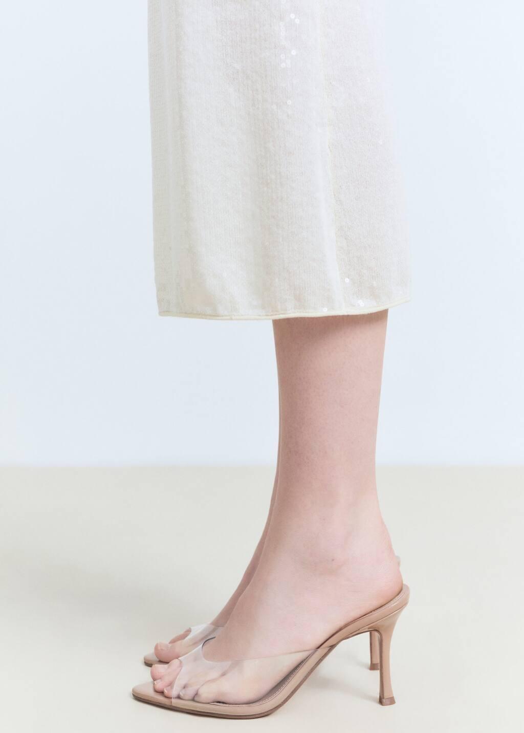 Pink Lt Pastel Heeled Shoes With Vinyl Panel, , large image number 4