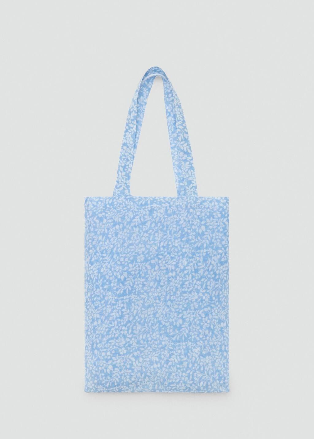 LT-PASTEL BLUE Flowers beach towel, Kids Girl, Light-Pastel Blue, large image number 2