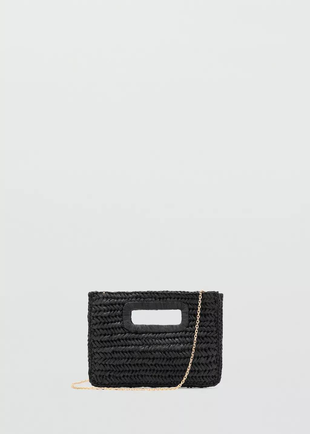 BLACK Natural fibre bag, 0201_99, large image number 3