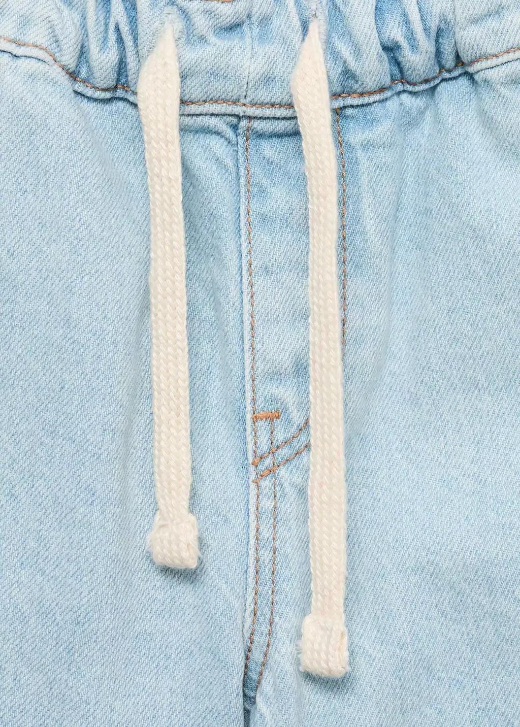 Blue Denim Cargo Shorts, Kids Boy, , large image number 3