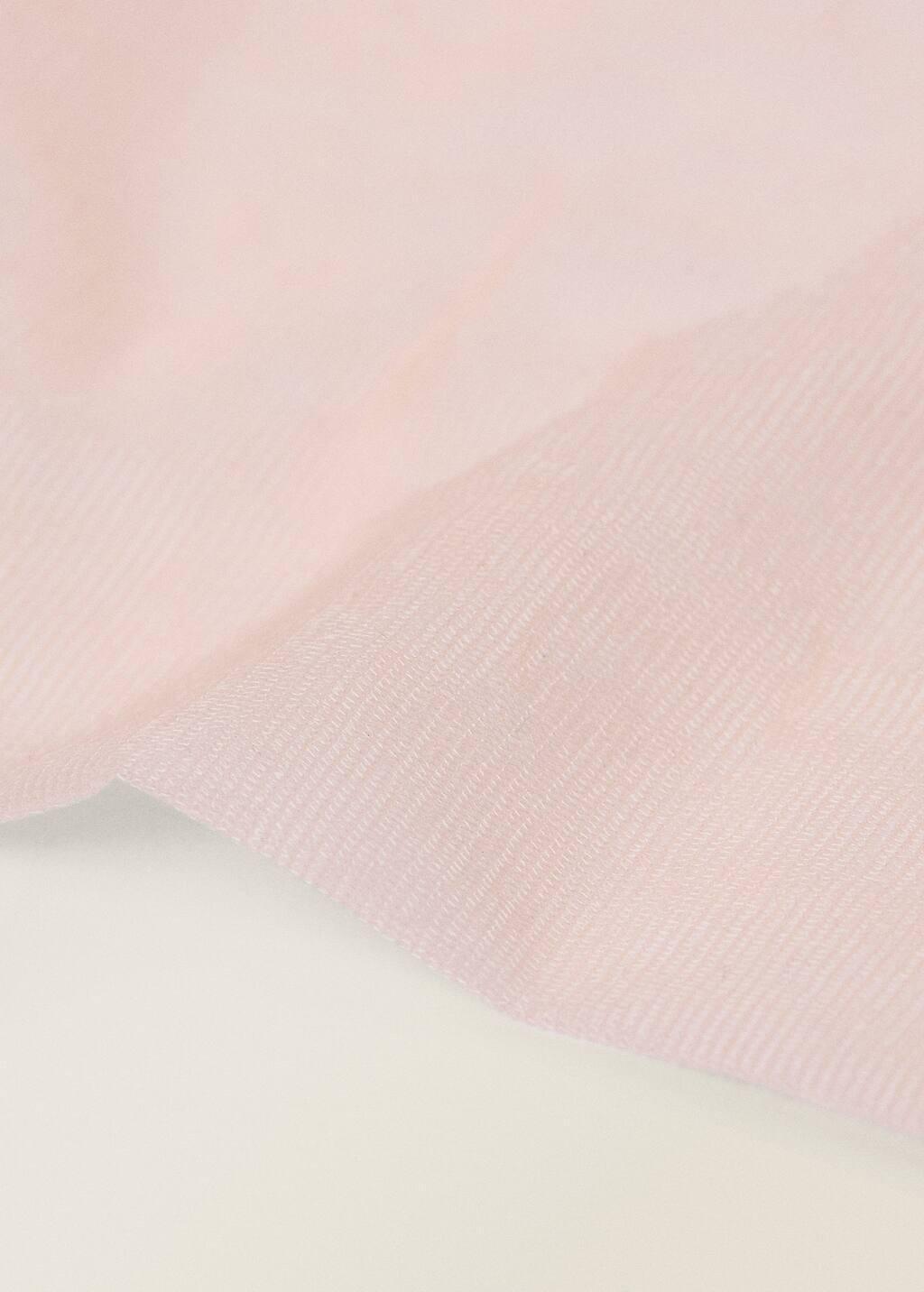 Pink Lt Pastel Thin Veiled Socks With Opening, 0201_82, large image number 1