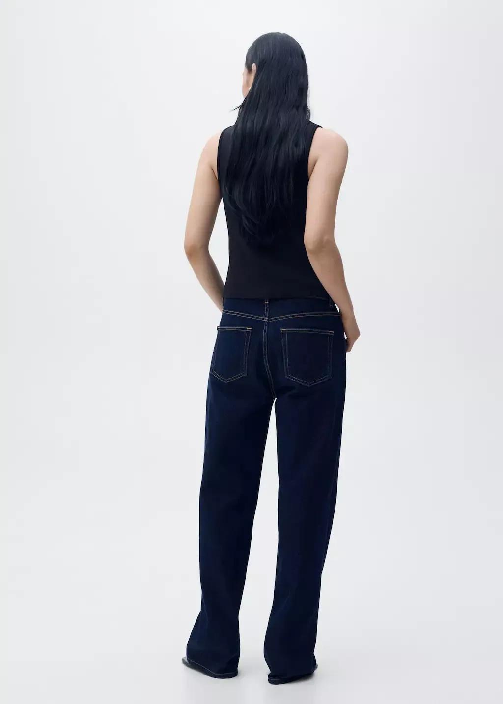 NAVY Knitted waistcoat with jewel buttons, , large image number 5