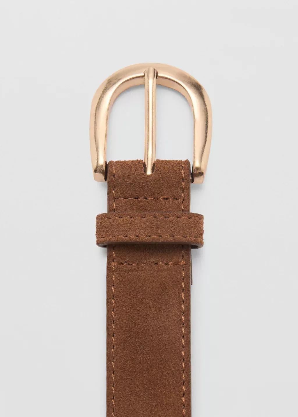 Brown 100% Leather Belt, , large image number 0