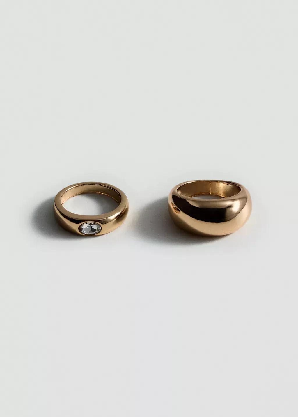 Gold Rings Set, , large image number 3