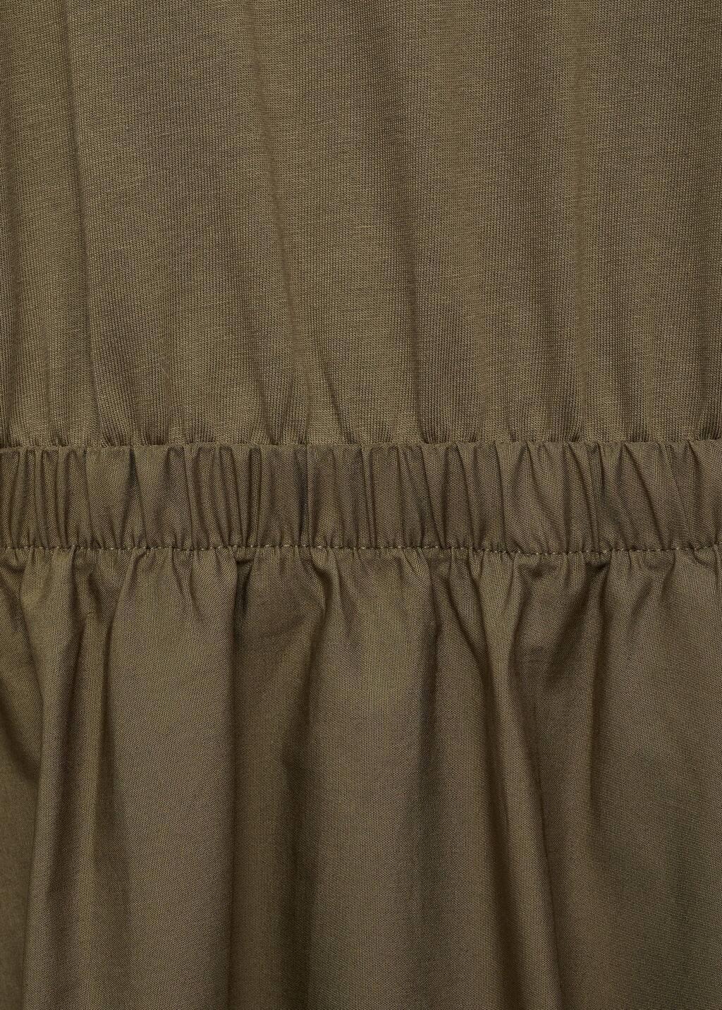 Khaki A-Line Dress, , large image number 5