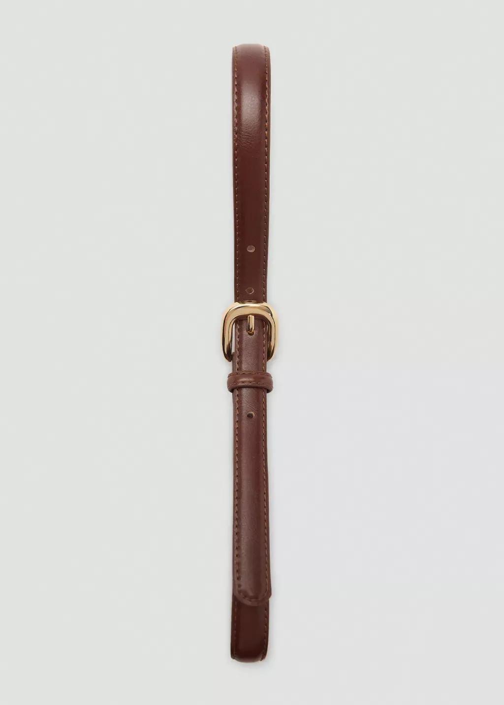 Brown Buckle Belt, , large image number 3
