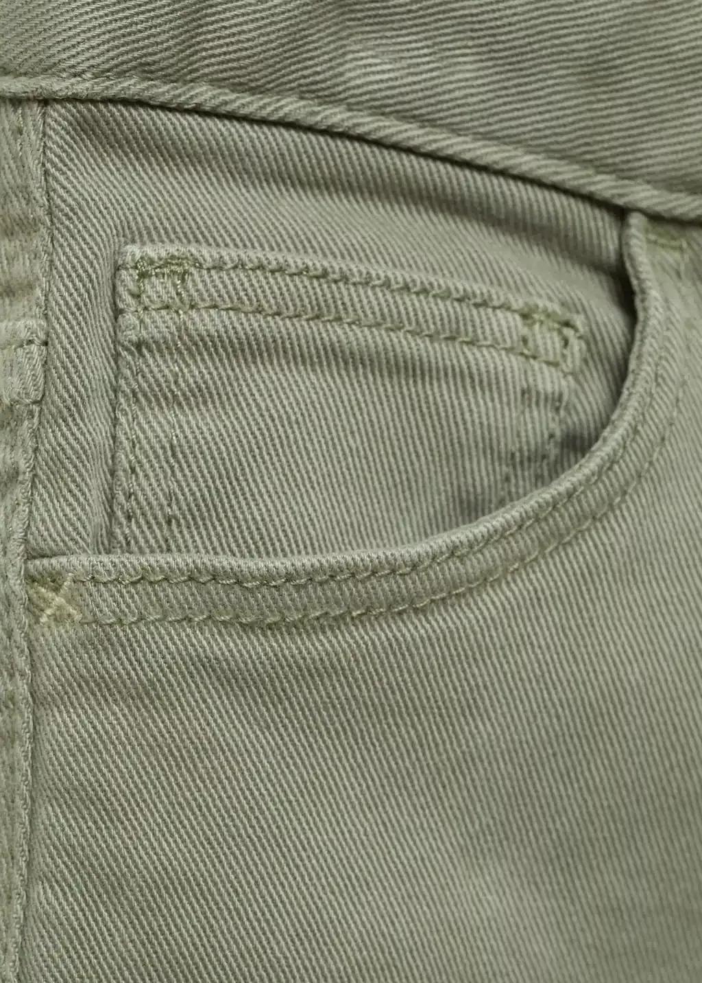 Khaki Straight Trousers, Kids Boy, , large image number 1