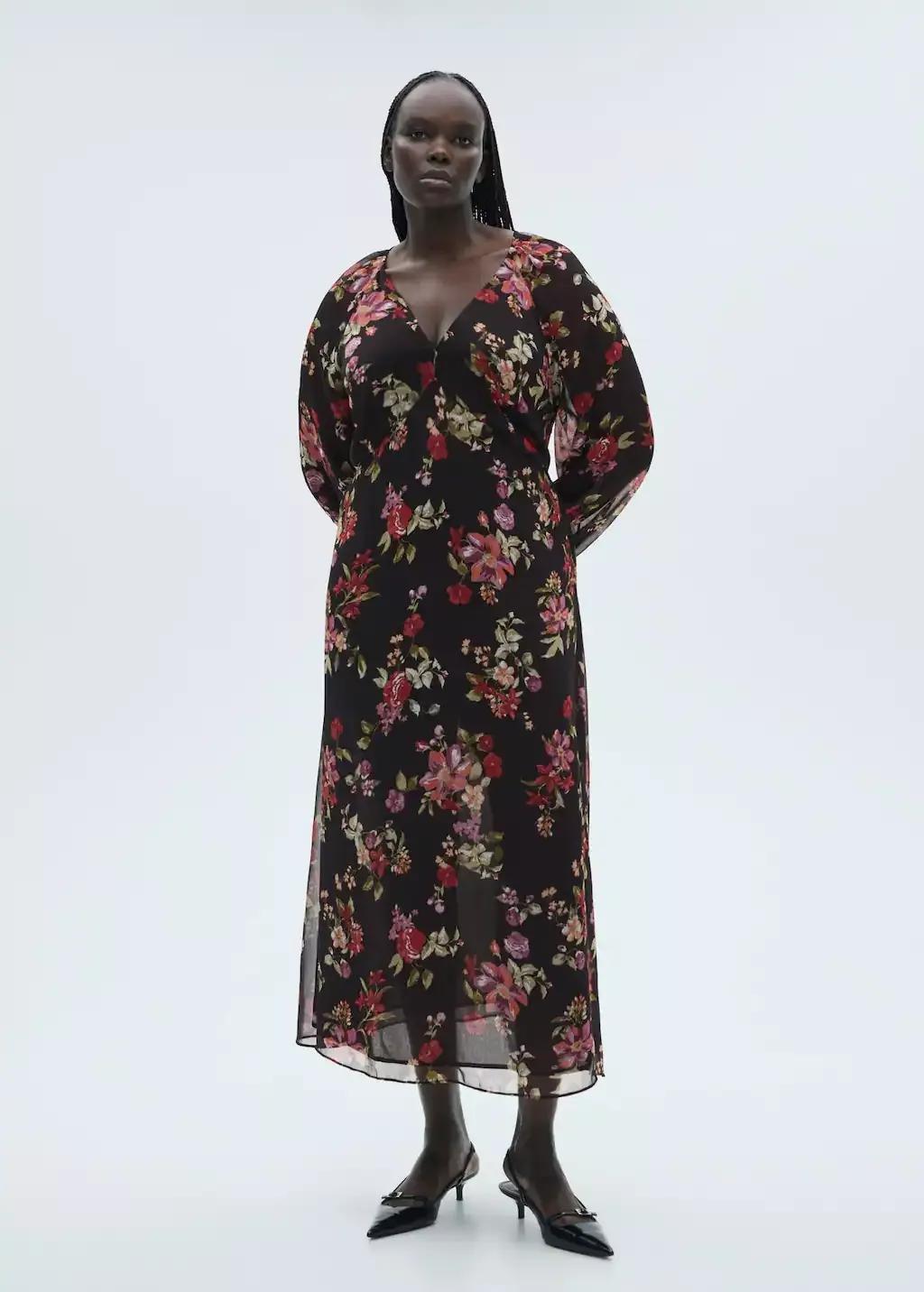 Floral Bohemian Maxi Dress, , large image number 3