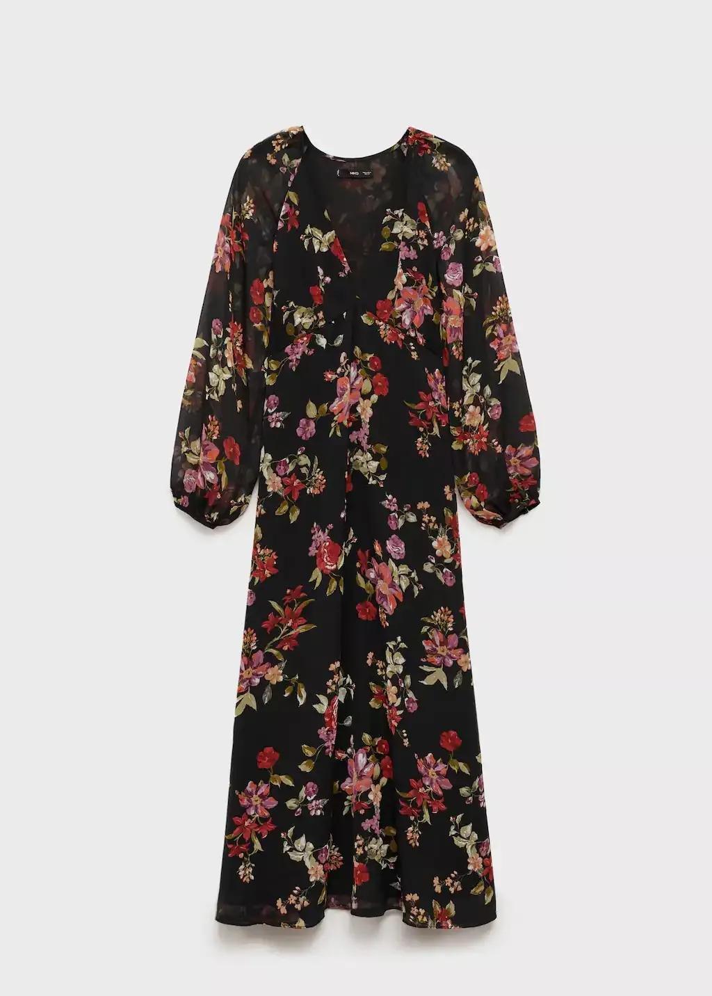 Floral Bohemian Maxi Dress, , large image number 4