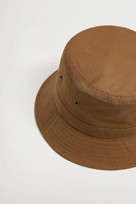 Pastel Brown Cotton Bucket Hat, Men, , large image number 2