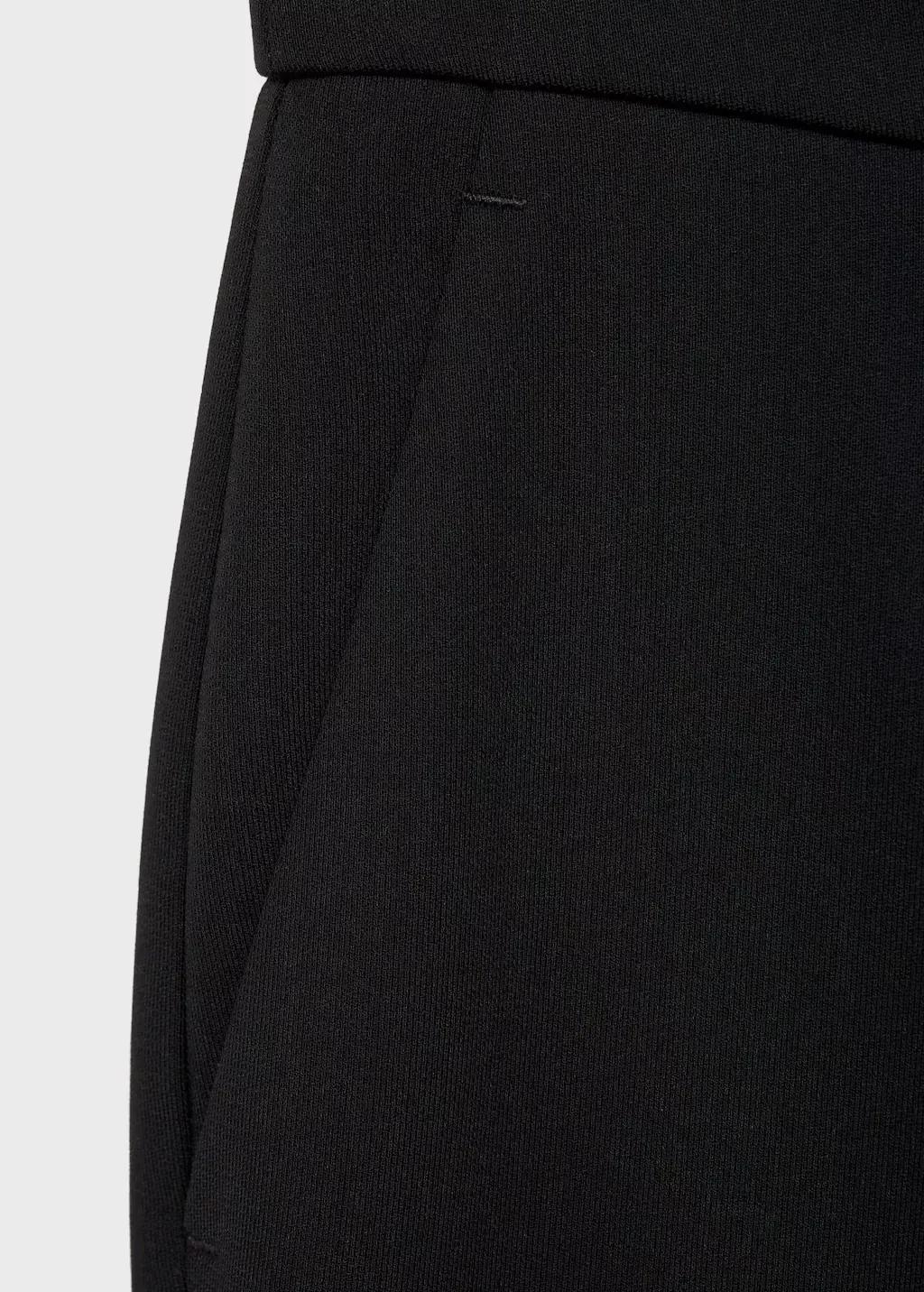 Black Wide leg Suit Trousers, , large image number 7