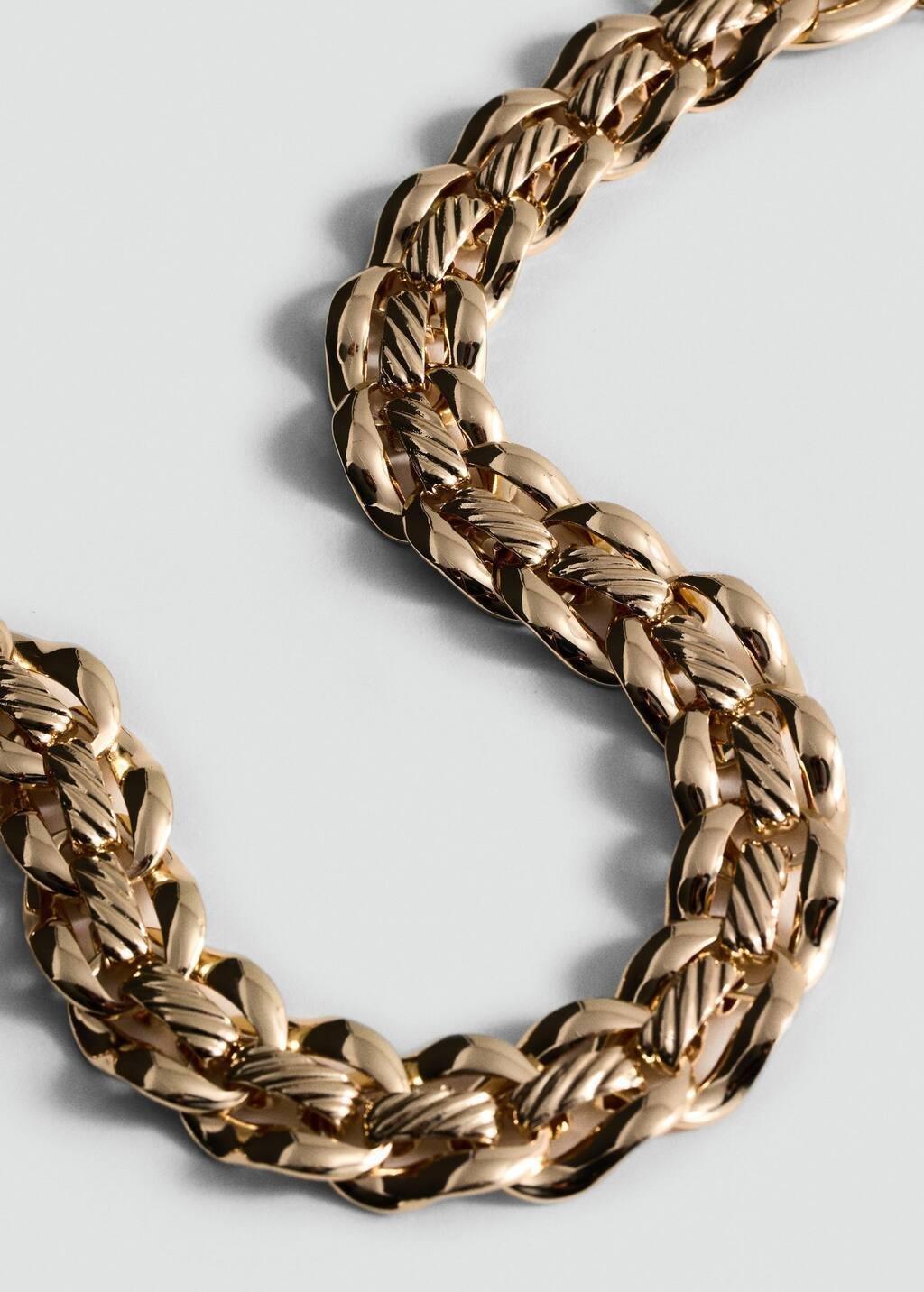 Gold Link Chain Necklace, 0201_OR, large image number 0