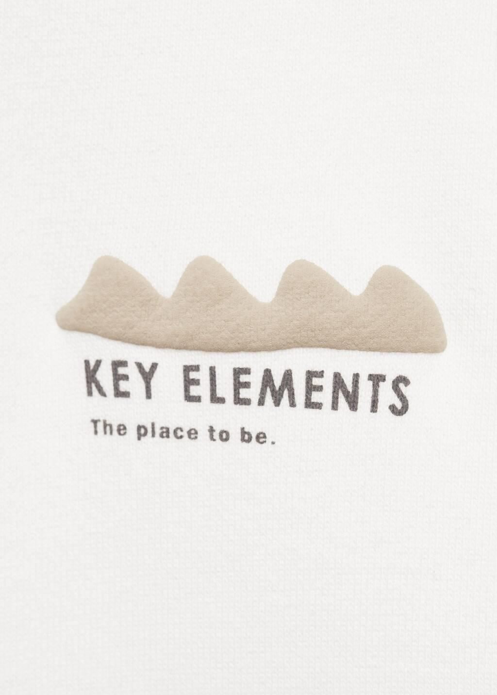 White Printed Embossed Sweatshirt, Kids Boy, , large image number 3