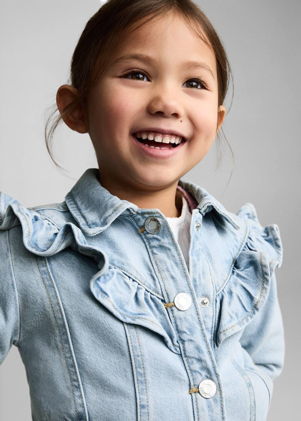 Blue Cowgirl Jacket Denim Jacket, Kids Girls, , large image number 1