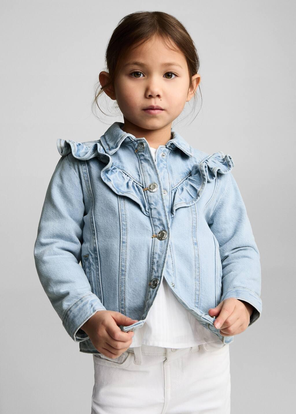 Blue Cowgirl Jacket Denim Jacket, Kids Girls, , large image number 2