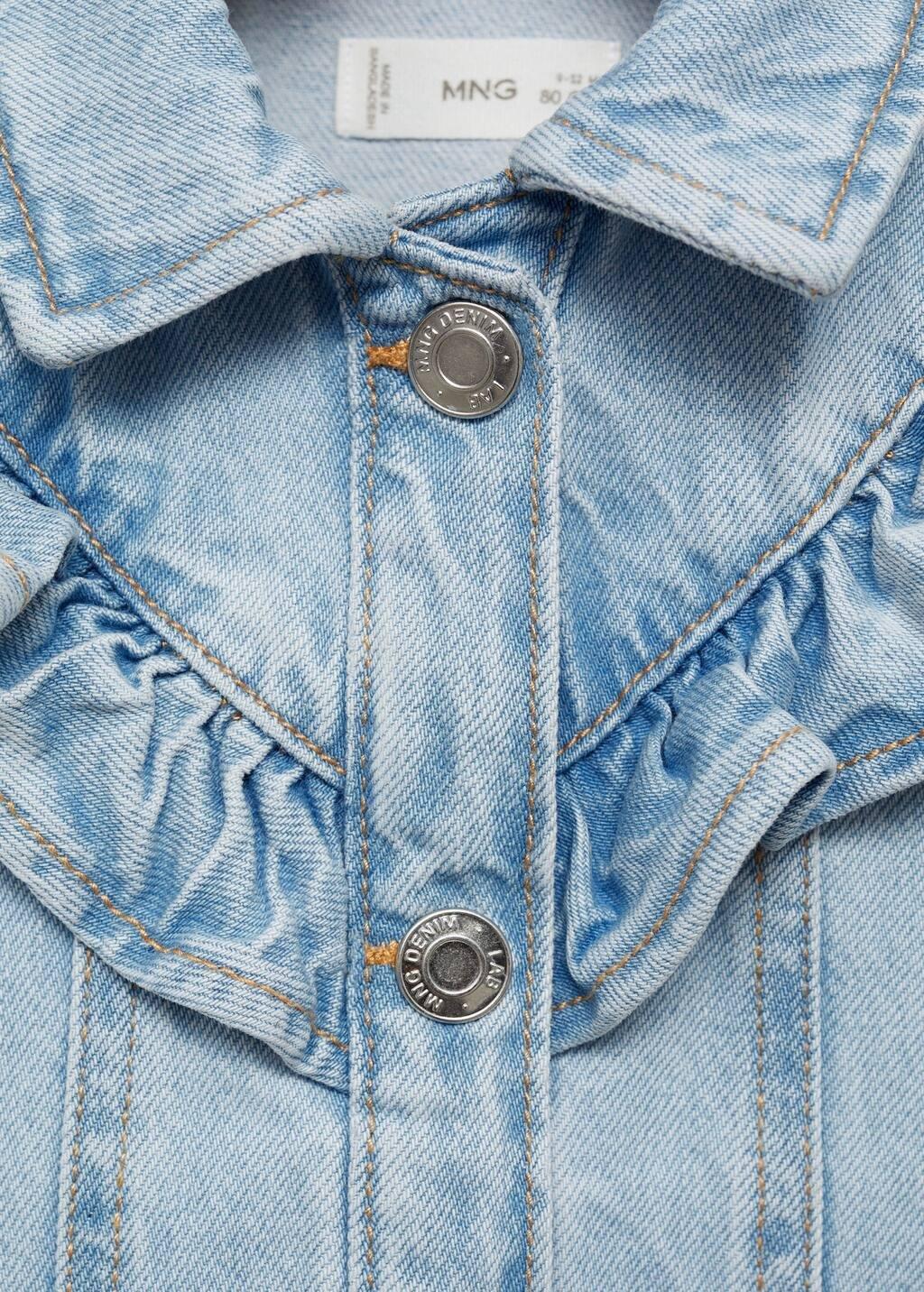 Blue Cowgirl Jacket Denim Jacket, Kids Girls, , large image number 4