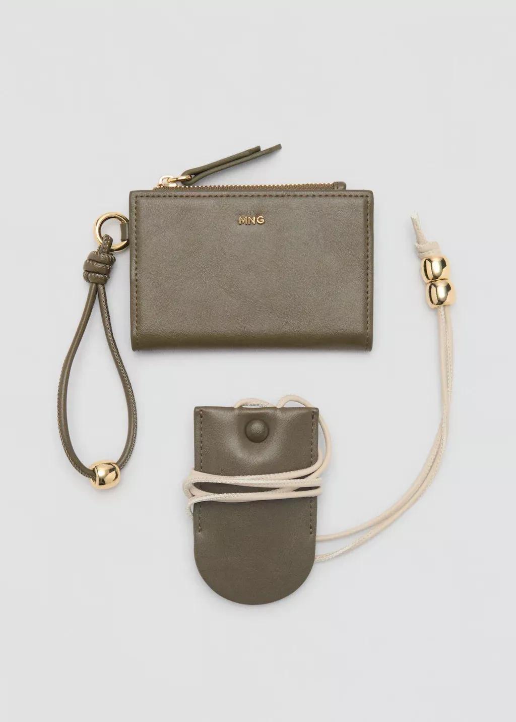 Khaki Handmade Mini Pocket, Beige - Khaki, large image number 2