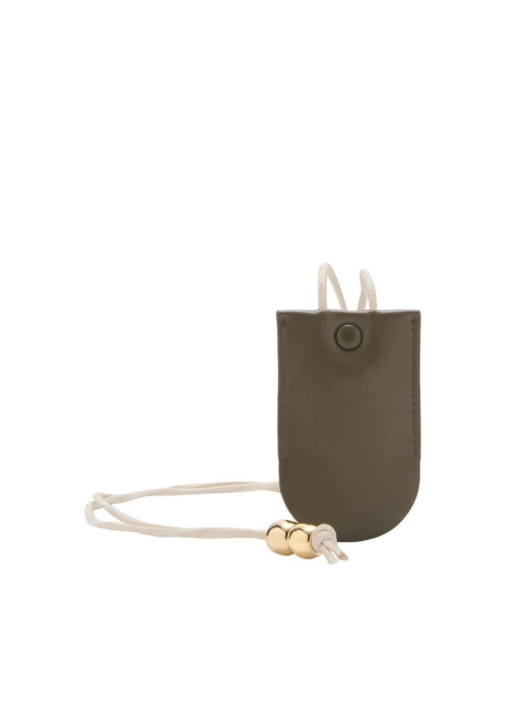 Khaki Handmade Mini Pocket, Beige - Khaki, large image number 3