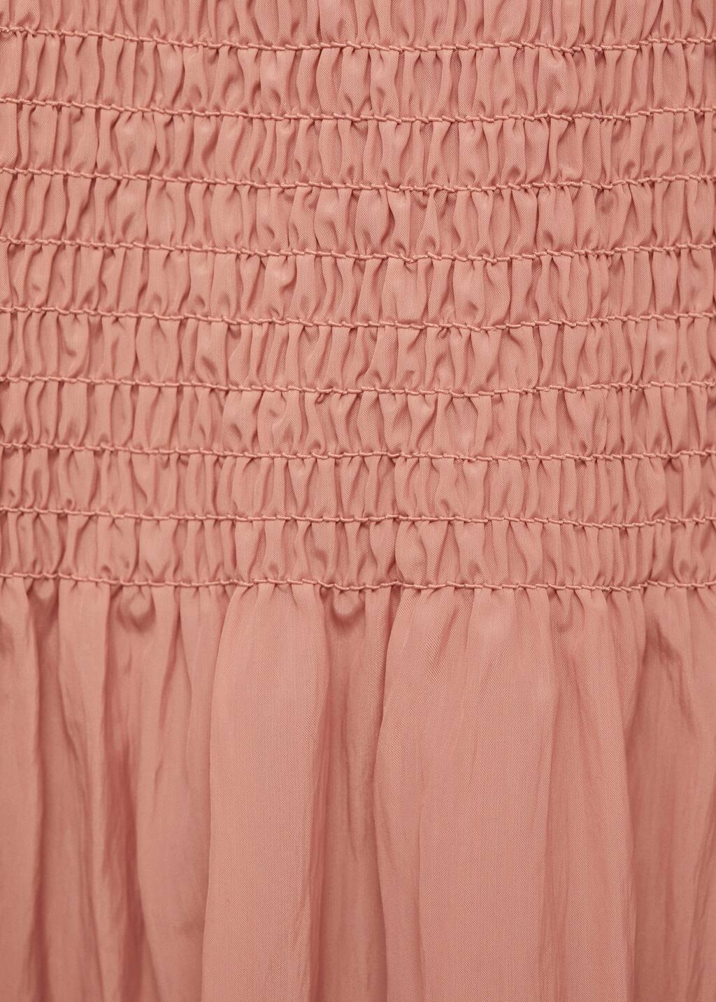 Pink Lt Pastel Gathered Midi-Skirt With Panels, , large image number 4