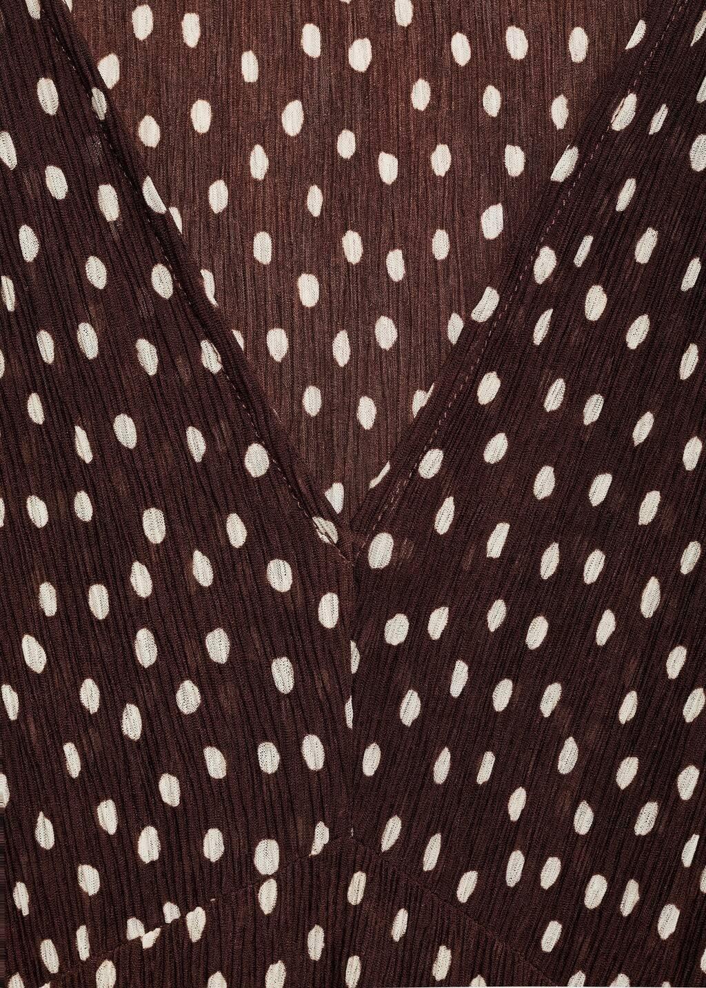 Brown Printed Midi Dress, , large image number 4