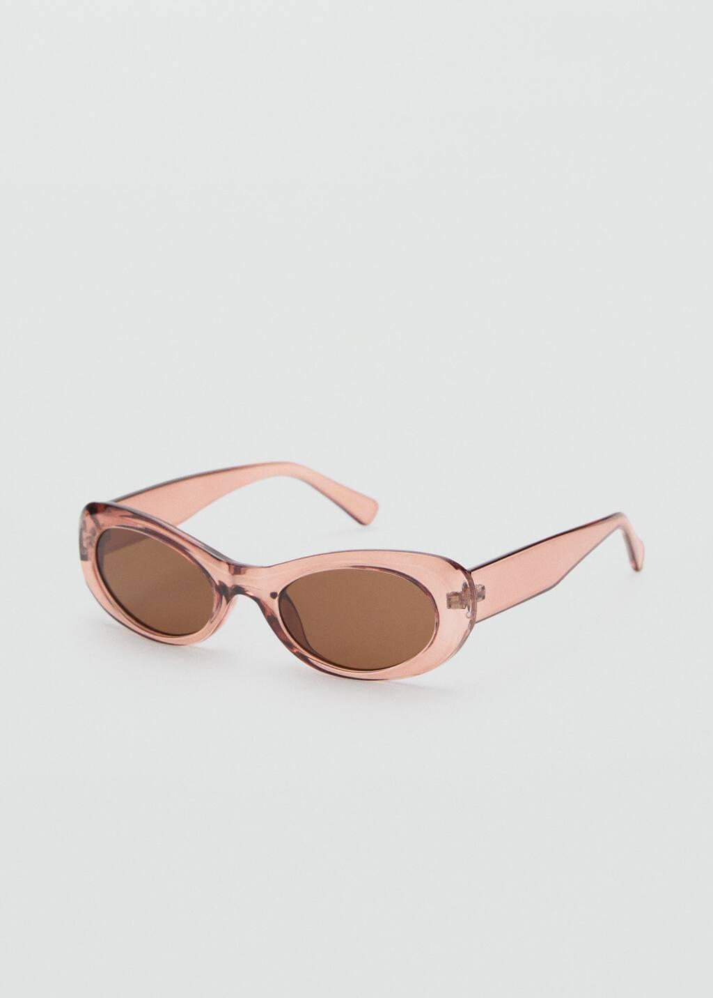 Orange Lt Pastel Oval Frame Sunglasses, 0201_26, large image number 0