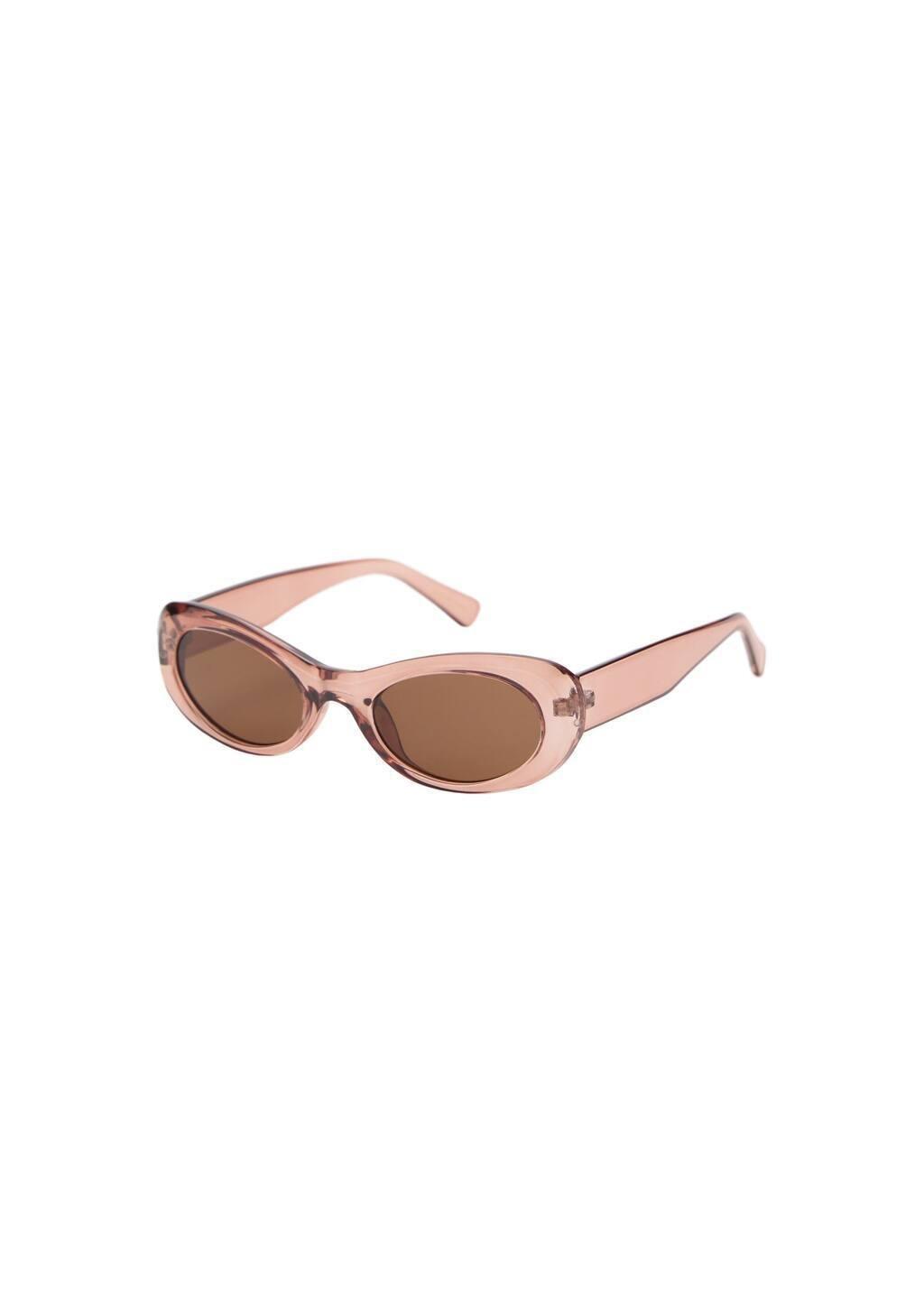 Orange Lt Pastel Oval Frame Sunglasses, 0201_26, large image number 3