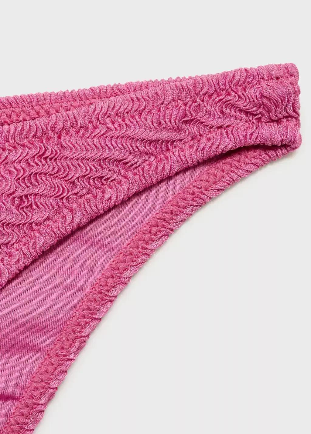 Pink Textured Bikini Bottom, , large image number 3