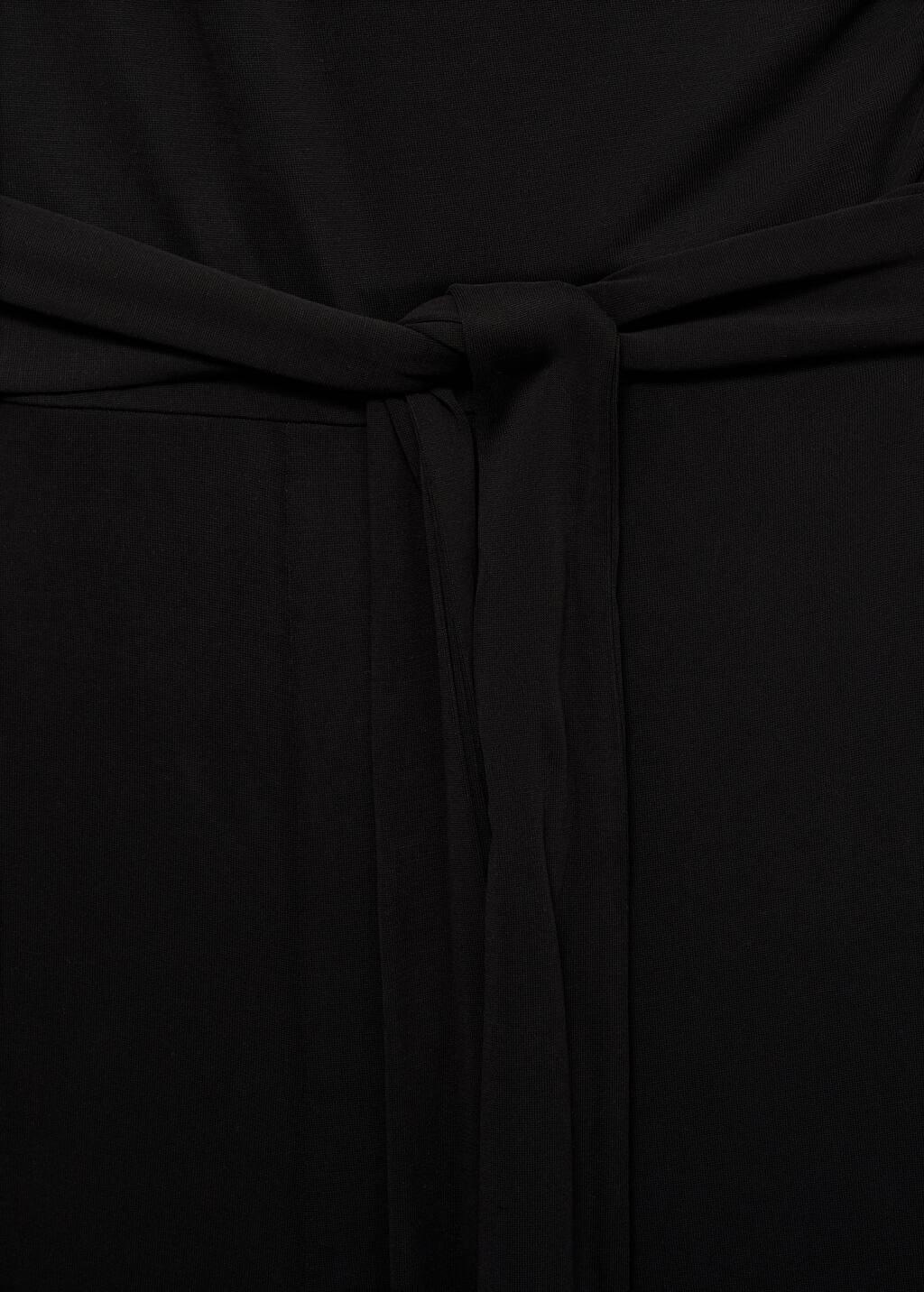 Grey Asymmetric Belt Jumpsuit, , large image number 4