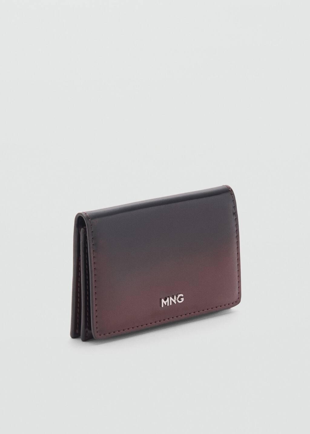 Red Gradient-Effect Purse, , medium