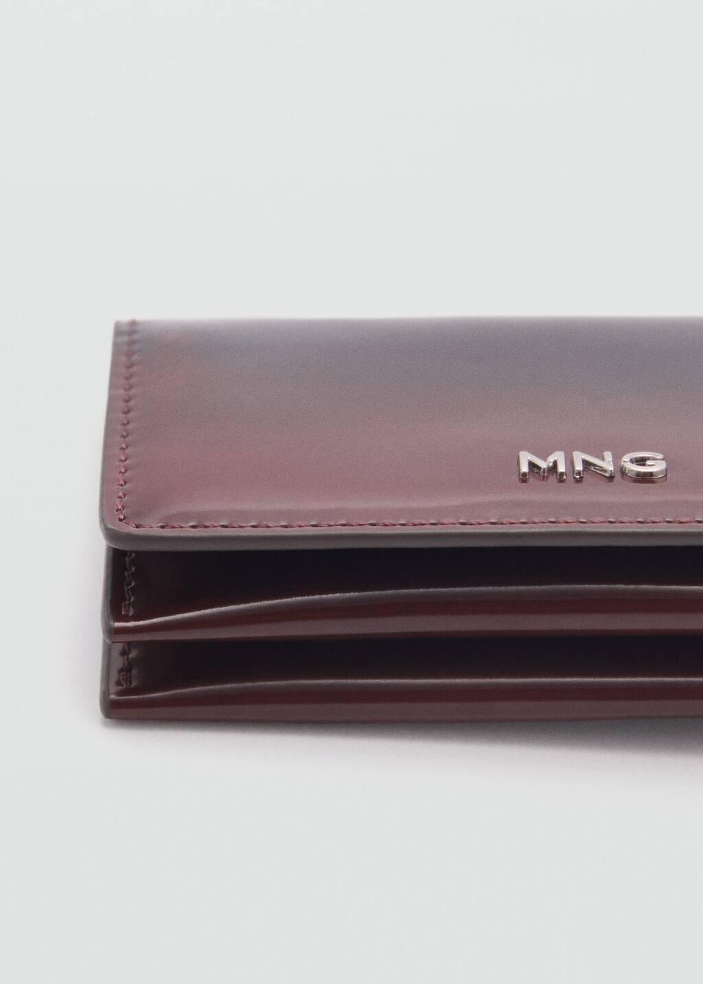 Red Gradient-Effect Purse, Dark Red, large image number 5