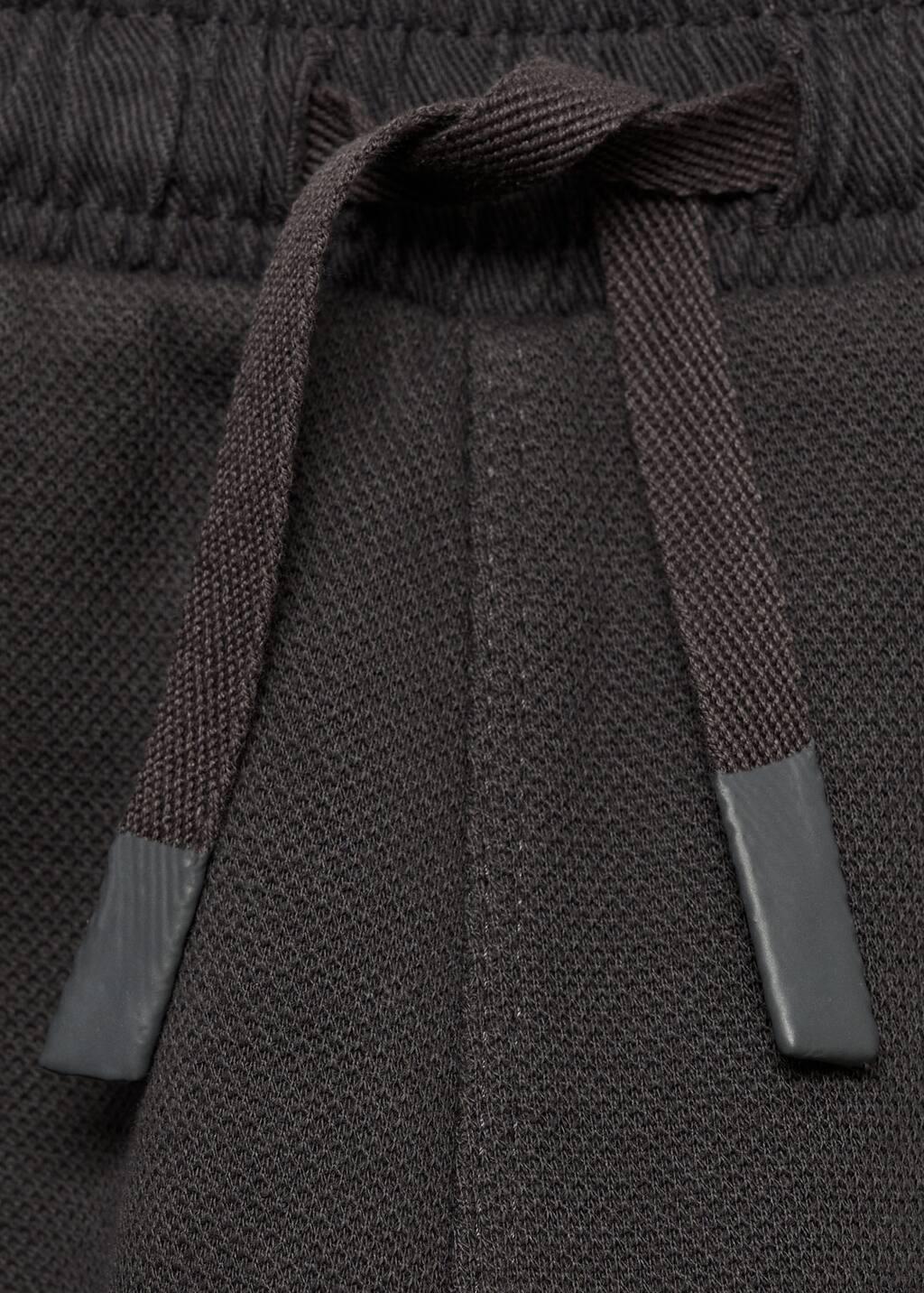 Grey Jogger Trousers With Elastic Waist, Kids Boy, , large image number 5