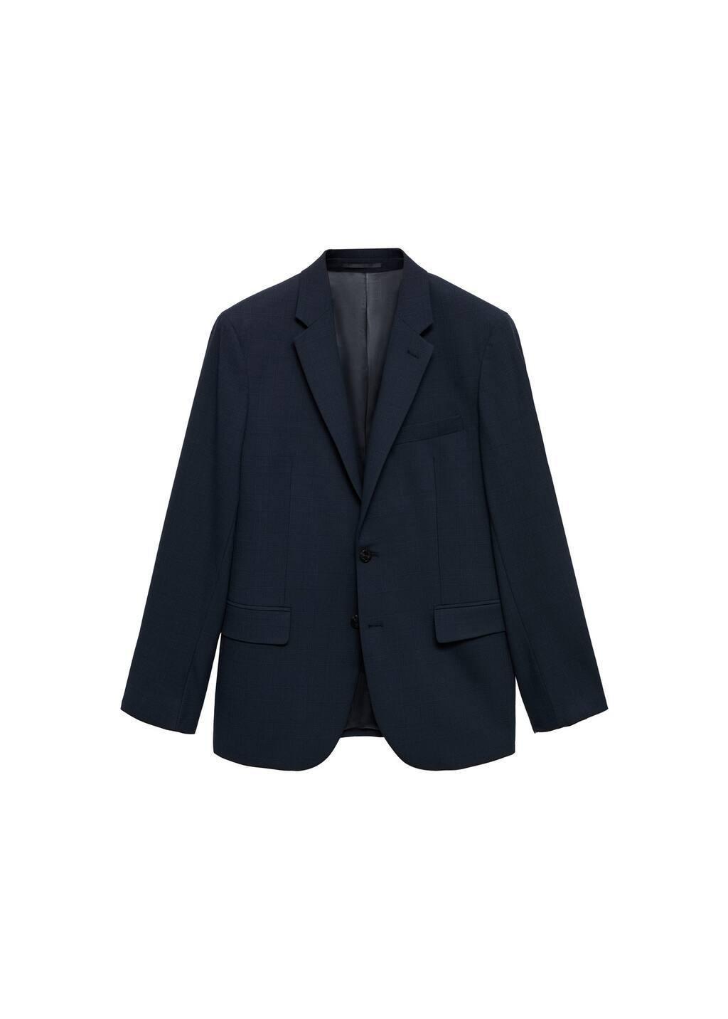 Navy Slim Fit Suit Blazer, , large image number 2