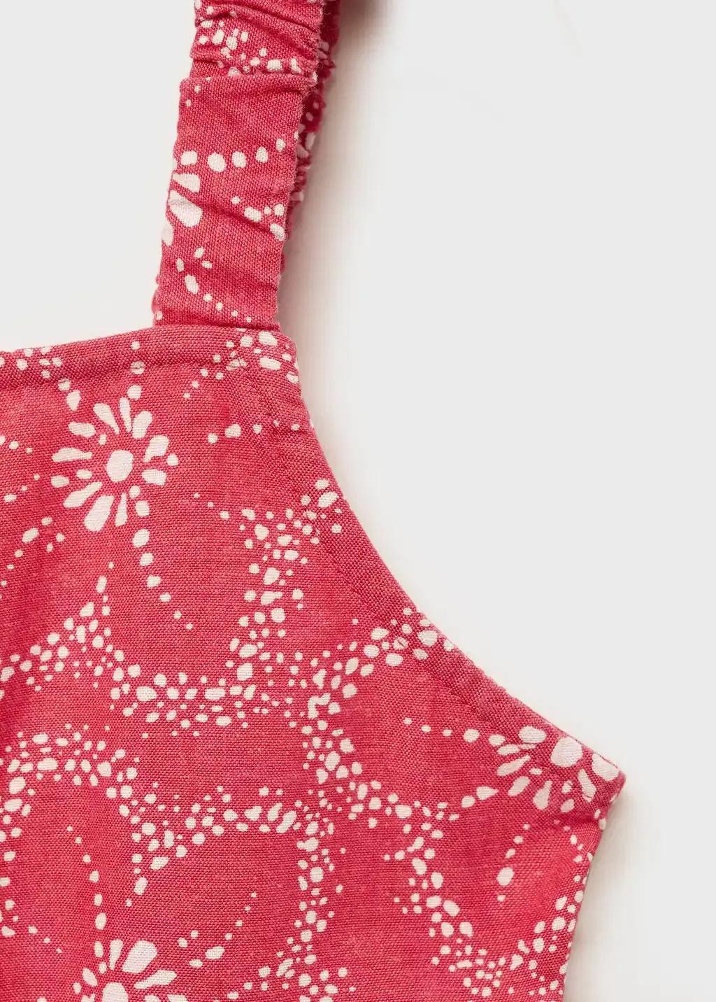 Red Floral Print Blouse, Kids Girl, , large image number 3