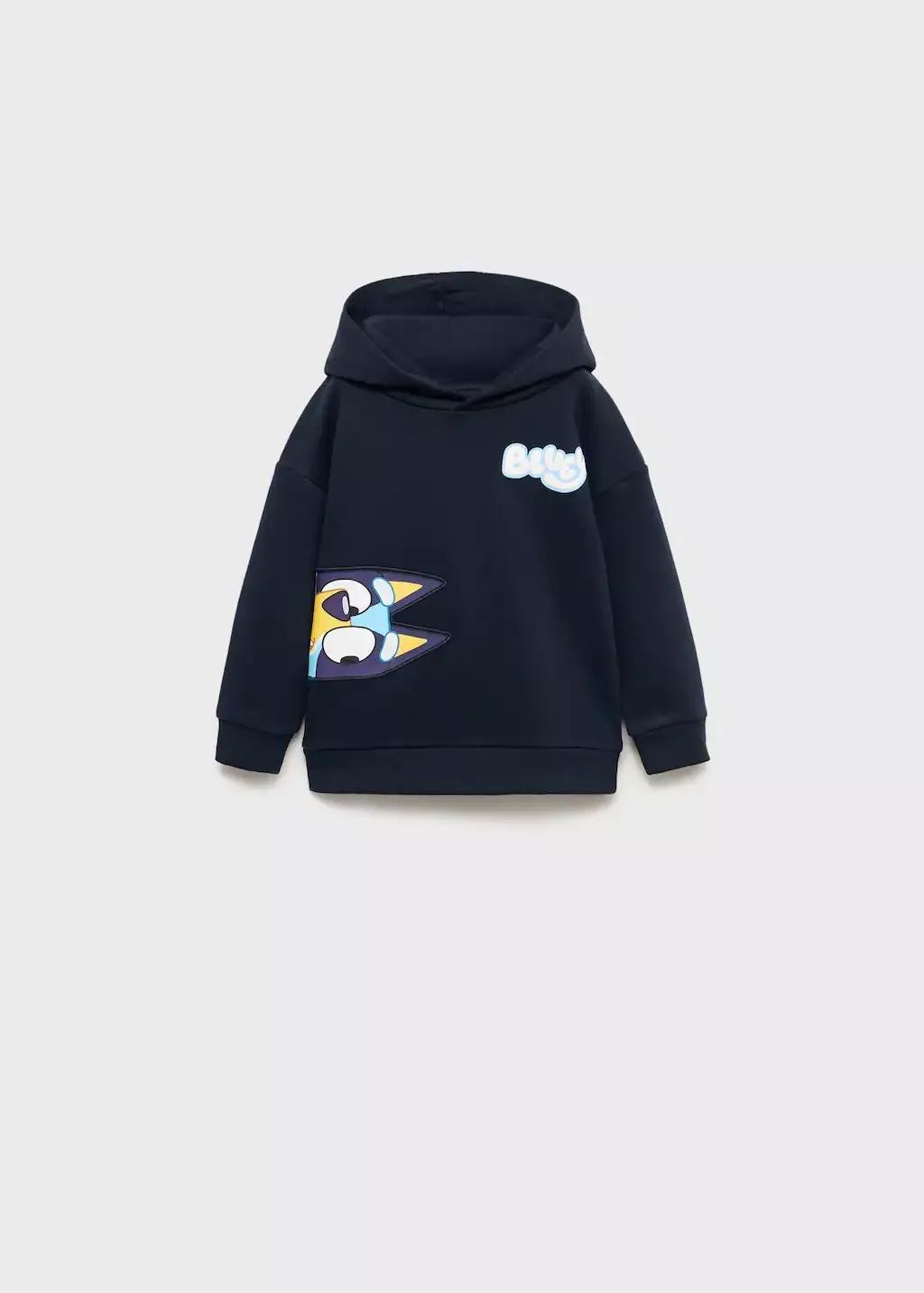 Navy Bluey-Print Sweatshirt, Baby Boy, , medium