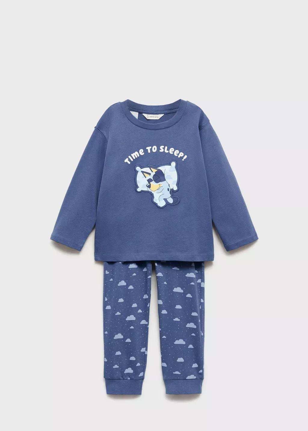 Blue Bluey Pyjamas, Baby Boy, , medium