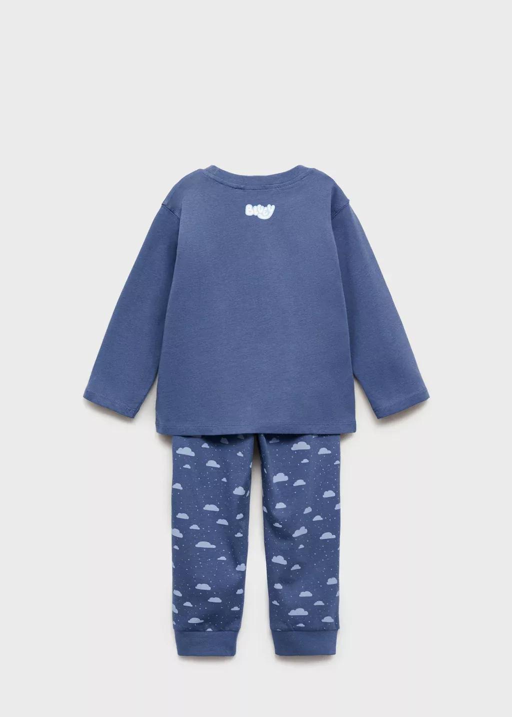 Blue Bluey Pyjamas, Baby Boy, , large image number 1