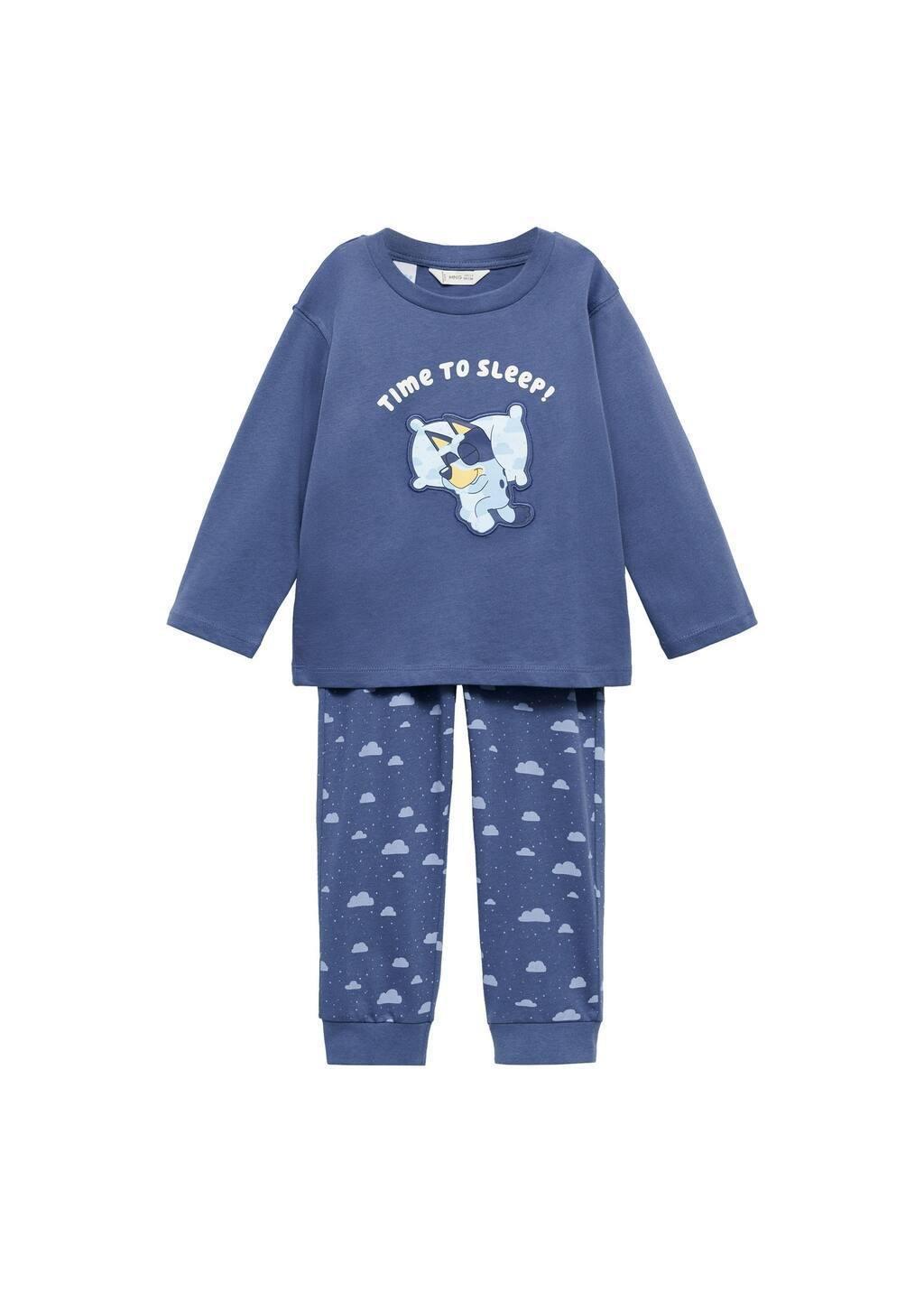 Blue Bluey Pyjamas, Baby Boy, , large image number 3