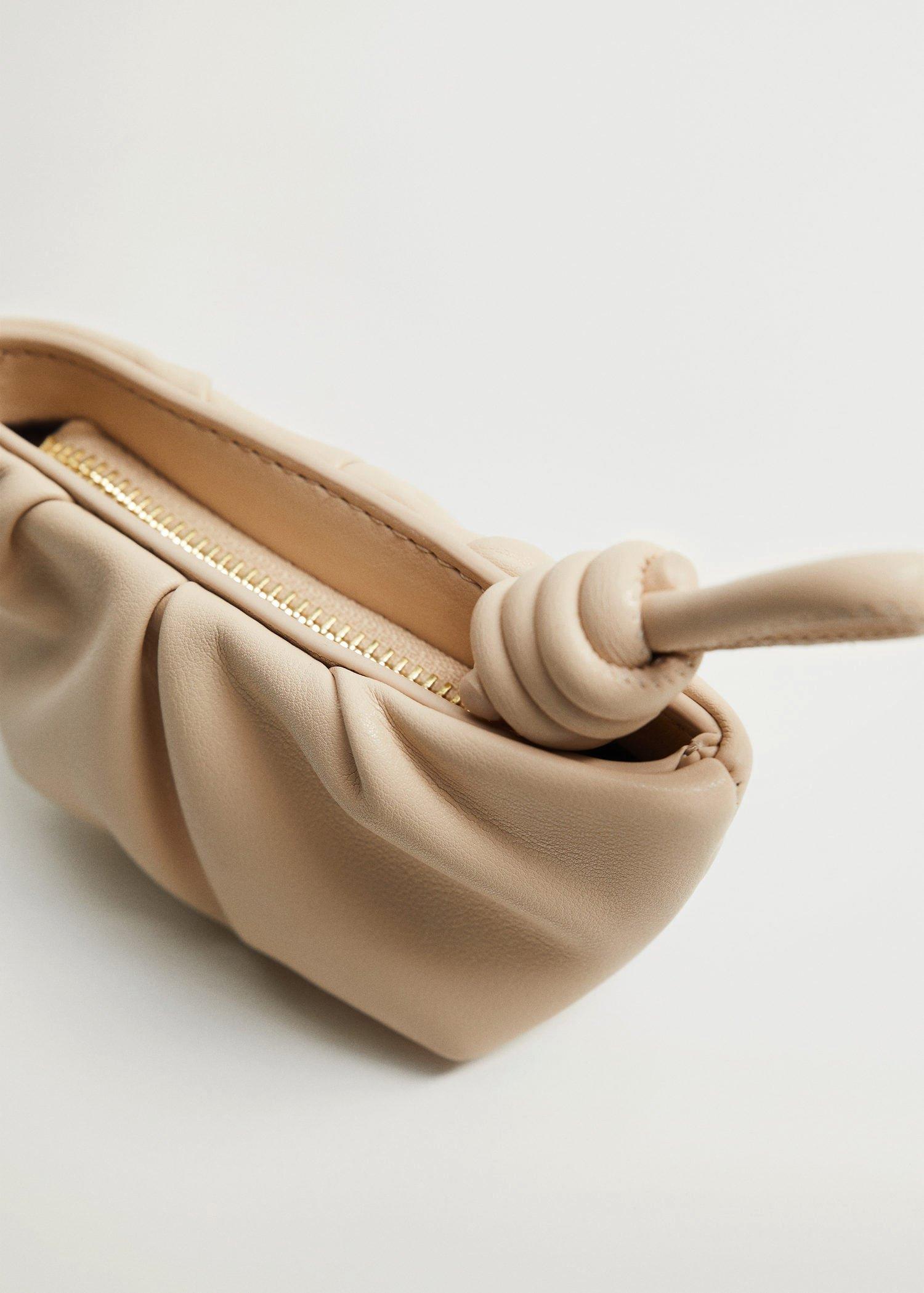 Light Beige Quilted Coin Purse, Women, , large image number 1