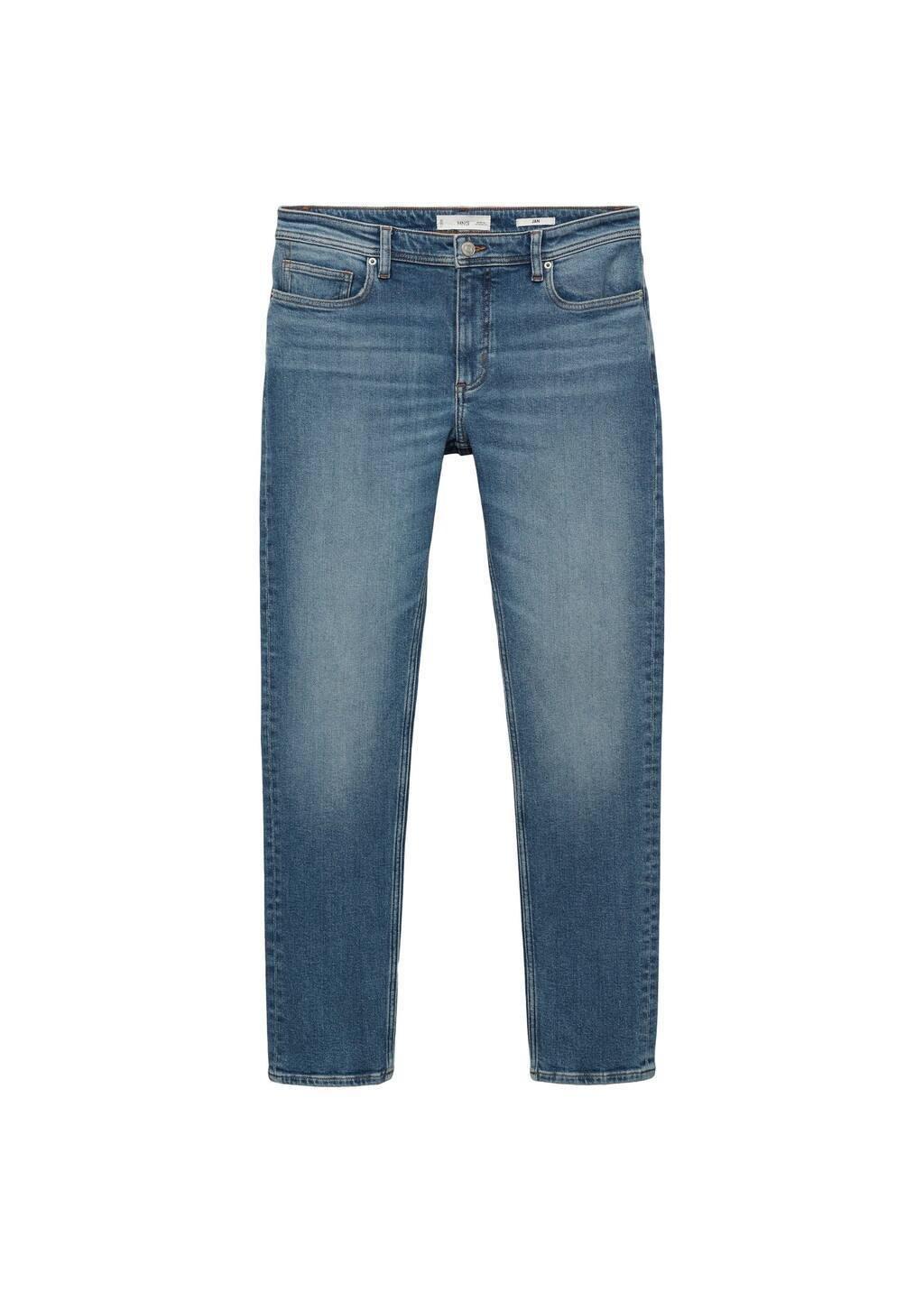 Blue Jan Slim-Fit Faded Medium-Wash Jeans, , large image number 2