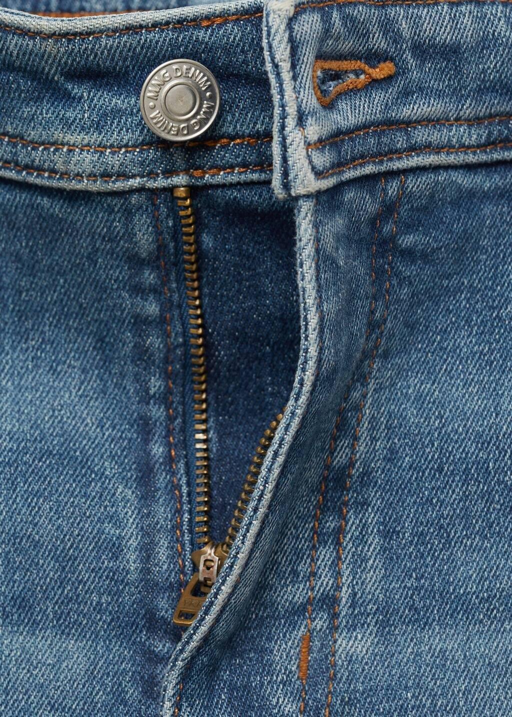 Blue Jan Slim-Fit Faded Medium-Wash Jeans, , large image number 4