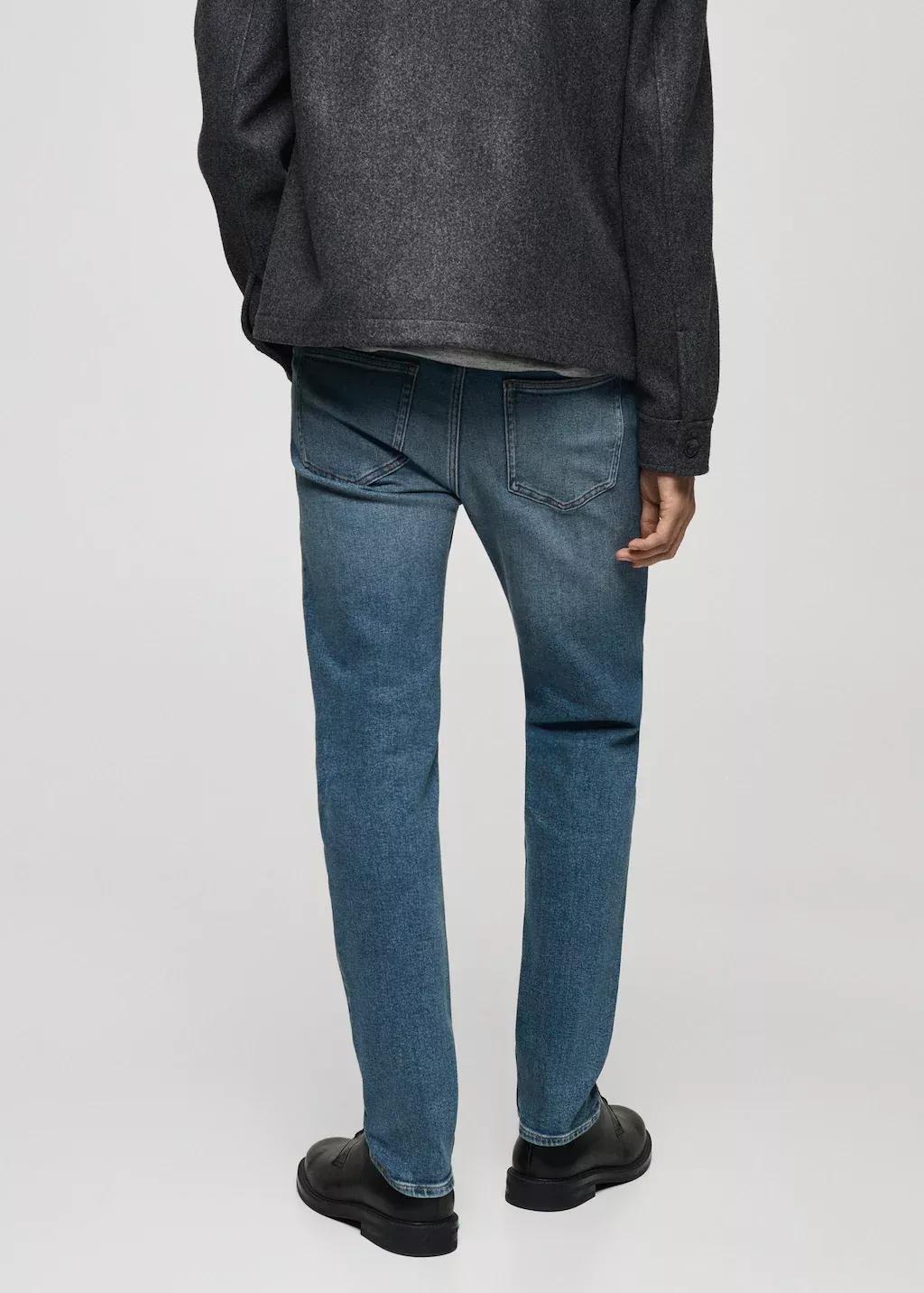 Blue Jan Slim-Fit Faded Medium-Wash Jeans, , large image number 8
