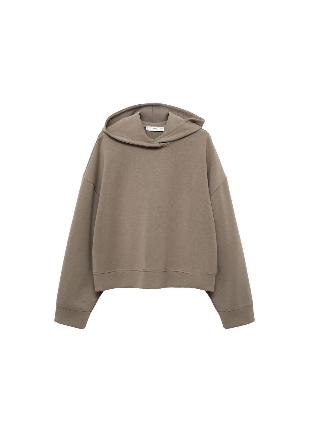 Brown Oversized Hoodie, , large image number 3