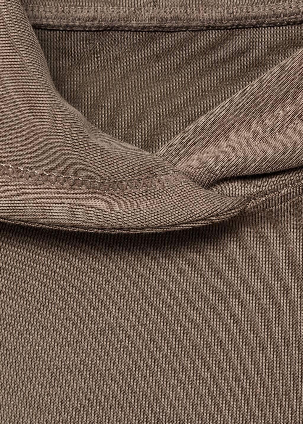Brown Oversized Hoodie, , large image number 4