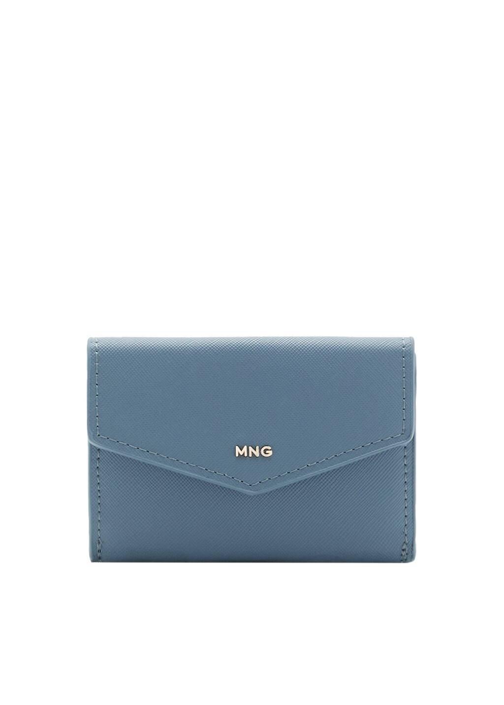 Blue Lt Pastel Saffiano-Effect Cardholder, Light-Pastel Blue, large image number 2