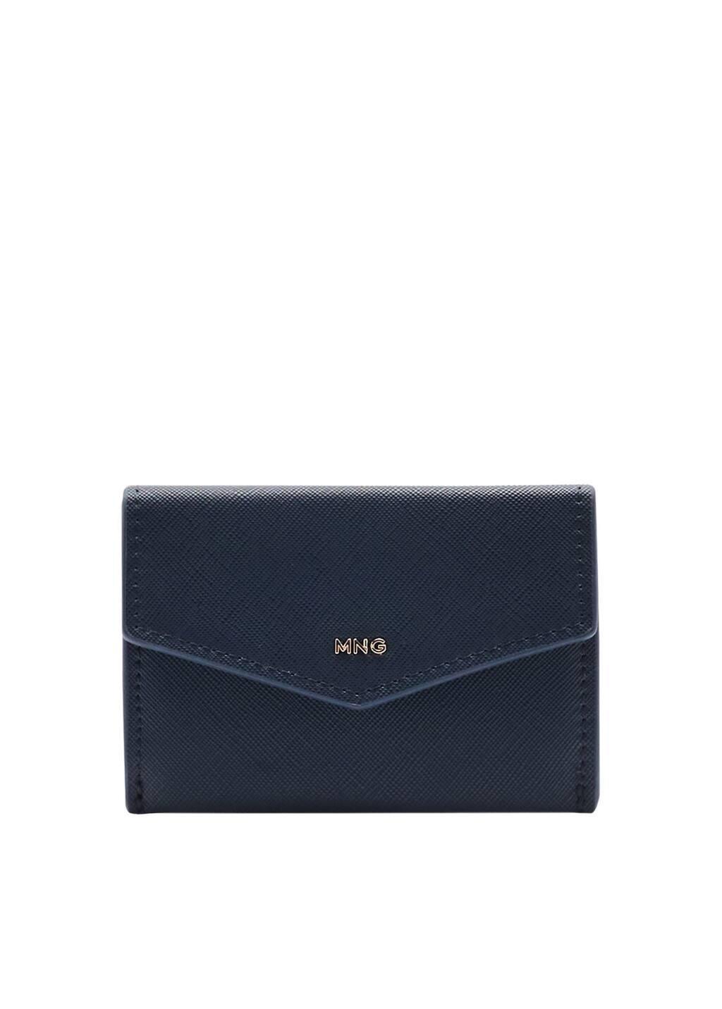 Blue Saffiano-Effect Cardholder, Medium Blue, large image number 3